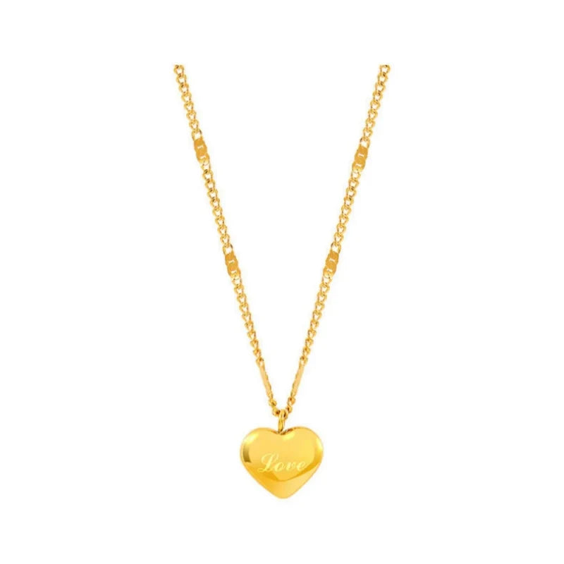 collier en or pendentif coeur