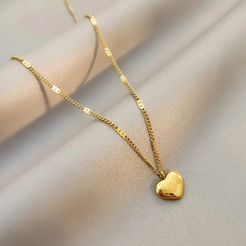 collier en or pendentif coeur